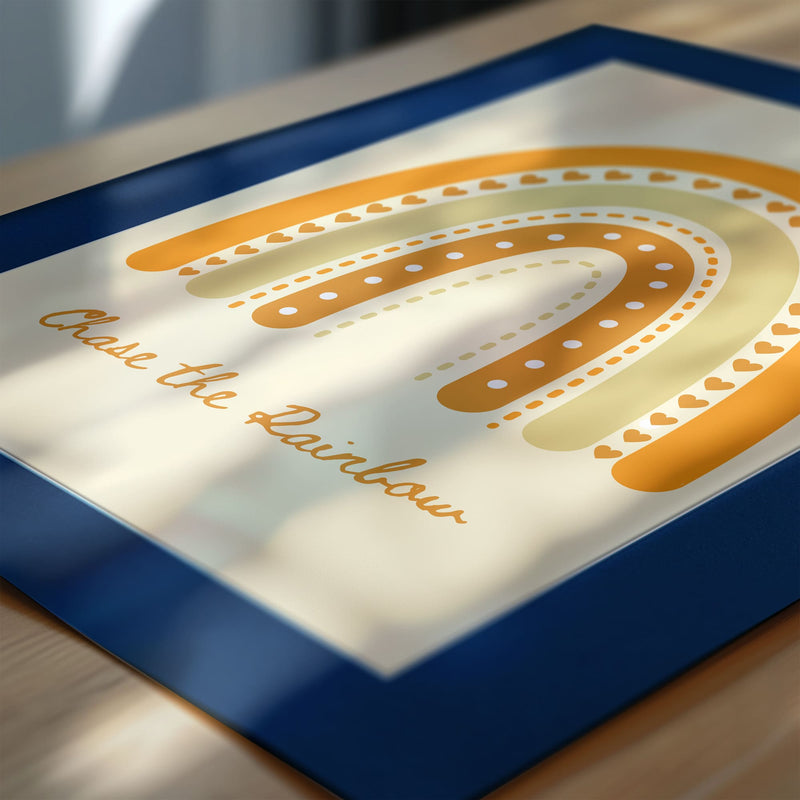 Boho Yellow Radiance | Set of 3 Personalised Nursery Prints