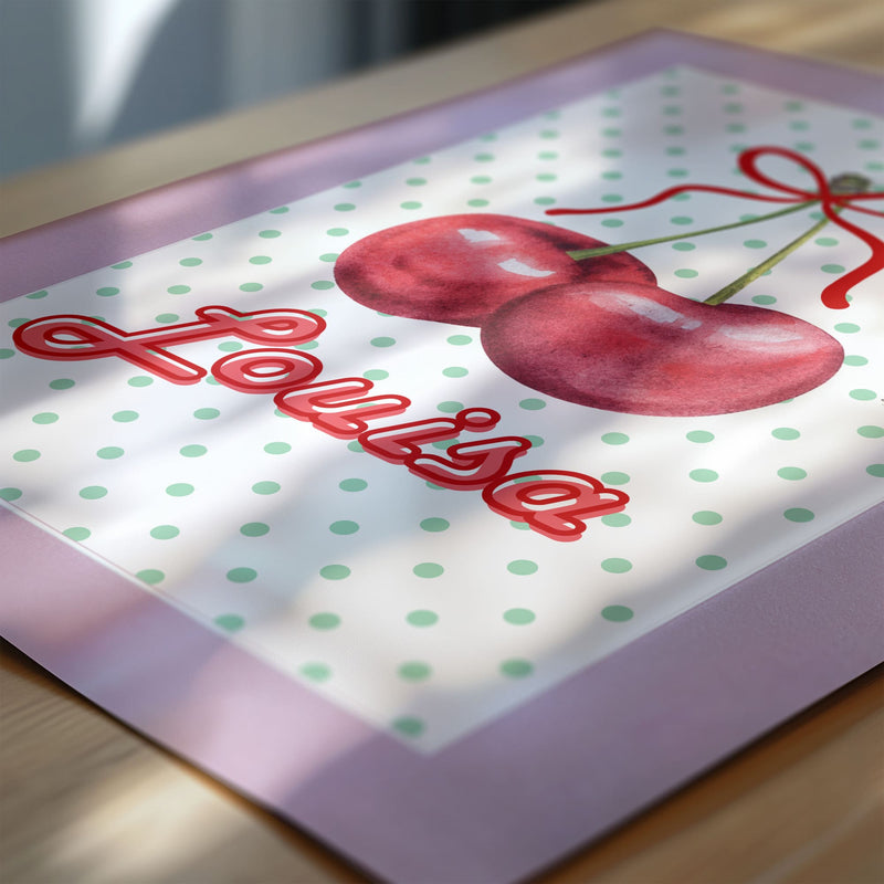 Cherry Sweet Dreams Retro Cherry Bedroom Décor | Set of 3