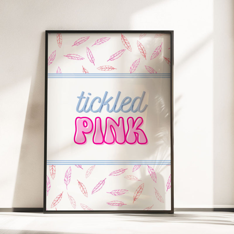 Retro Flamingo Children's Bedroom Décor | Set of 3 Nursery Wall Art