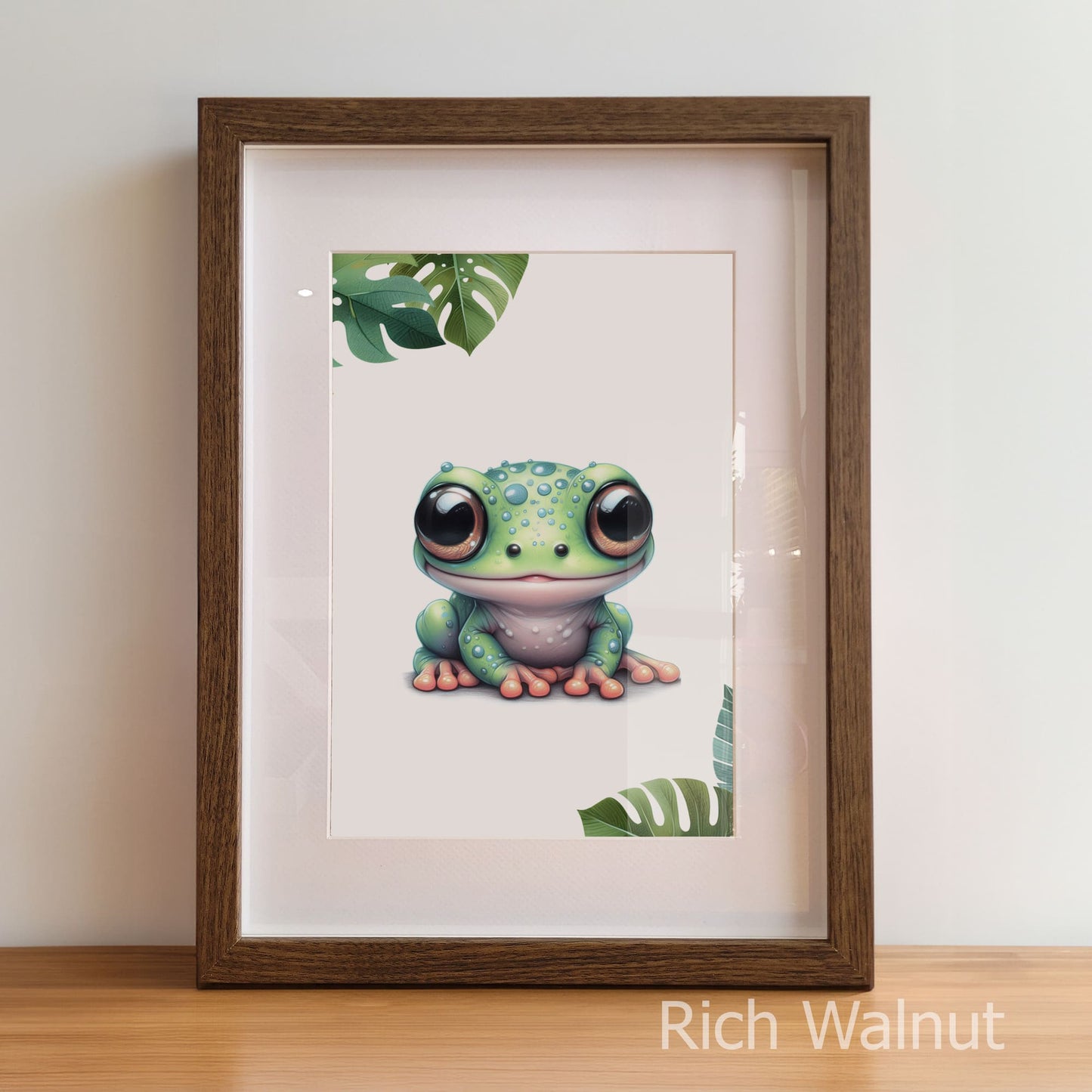 Cute Reptile Print Set | Personalised Nursery Prints