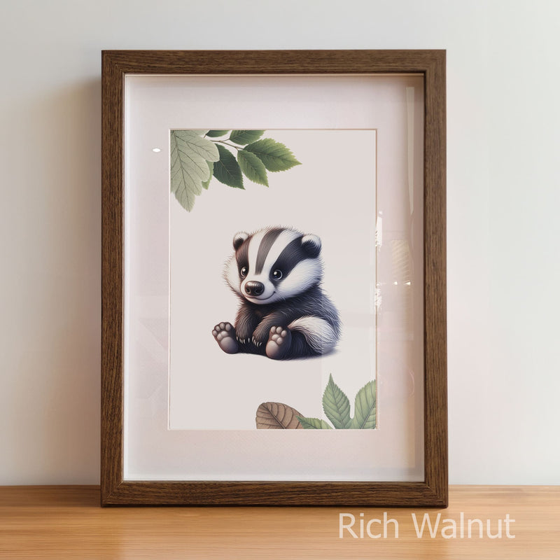 Woodland Animal Art Set | Personalised Nursery Prints Set of 3