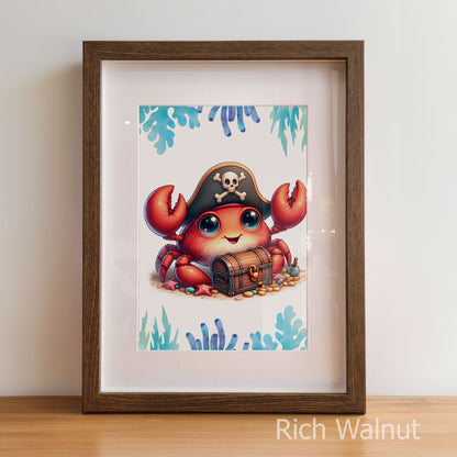 Pirate Adventure Set | Personalised Nursery Prints
