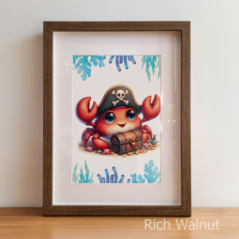 Pirate Adventure Set | Personalised Nursery Prints Set of 3