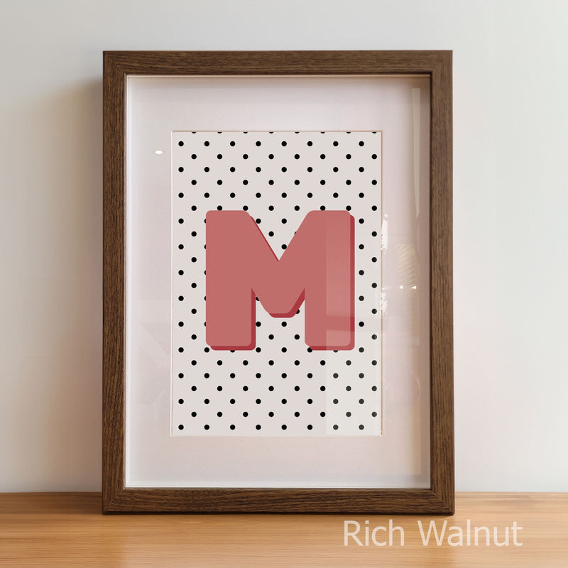 Boho Pink Serenity  | Set of 3 Personalised Nursery Art