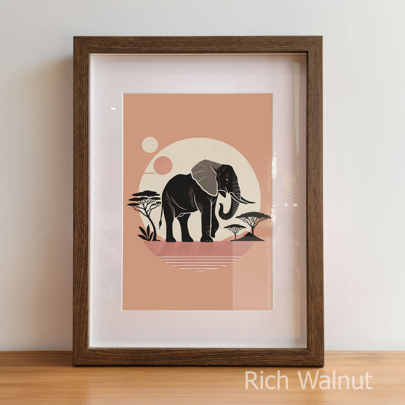 Boho Soft Safari Prints Set of 3 | Children's Wall Art