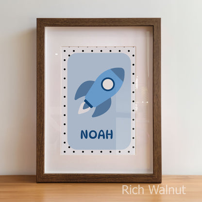 Celestial Blue Dreams Collection  | Personalised Nursery Art